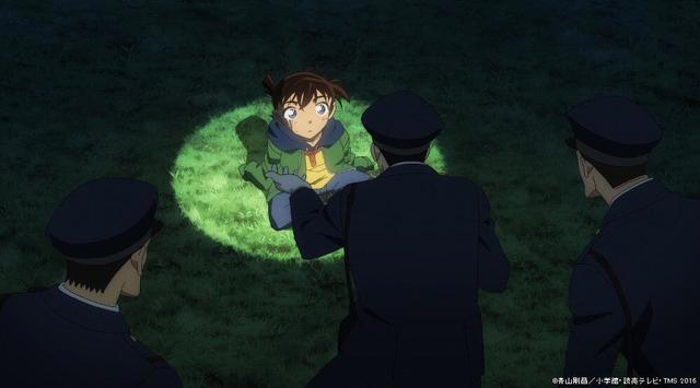 柯南：电视台重映《变小的名侦探》引起回忆杀，新兰cp又甜又虐