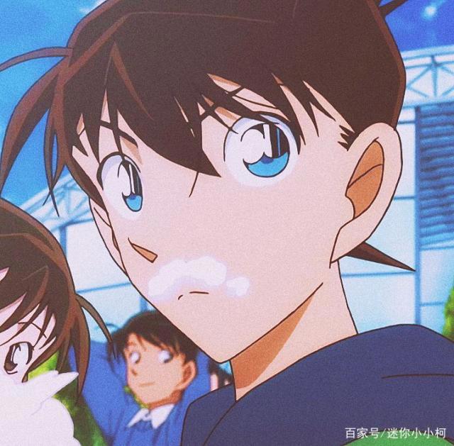 柯南：新一珍贵的童年照，从4岁开始，见证了男神的成长