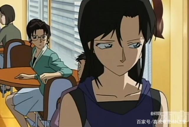 在柯南剧中仅登场过4次的她，却有着3种不同的形象造型