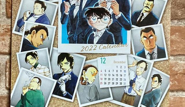 名侦探柯南：警官大集合日历，高佐C位，知道这些警官们的名字吗