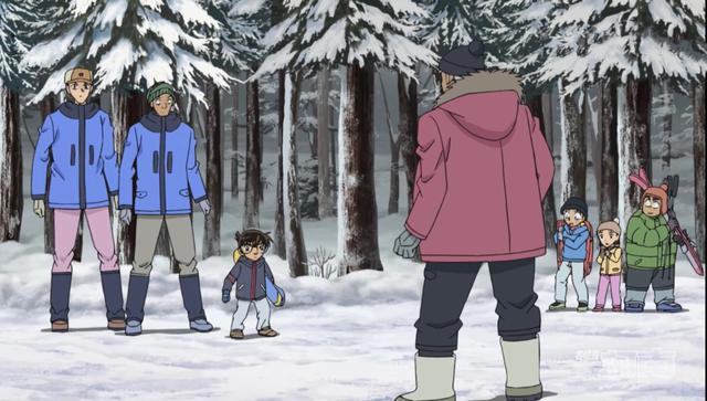 名侦探柯南原创动画更新，少年侦探团雪地大逃亡，降智剧情又来了