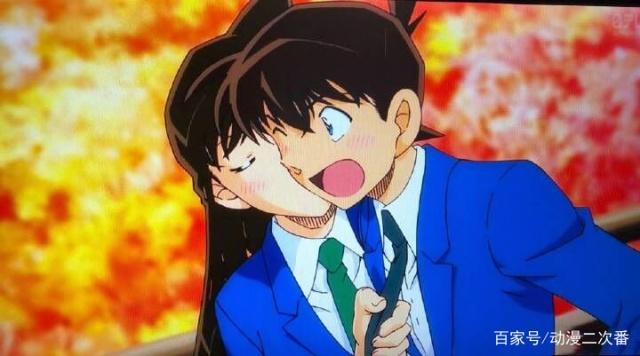 名侦探柯南：新一和小兰亲吻在一起后，柯哀党彻底希望破灭了！