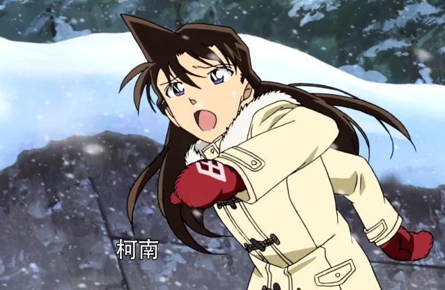 名侦探柯南：最让人感动的一幕，新一频临死亡，小兰流露真情