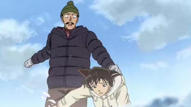 喜羊羊与灰太狼&名侦探柯南，雪中之战，沉默十五分钟