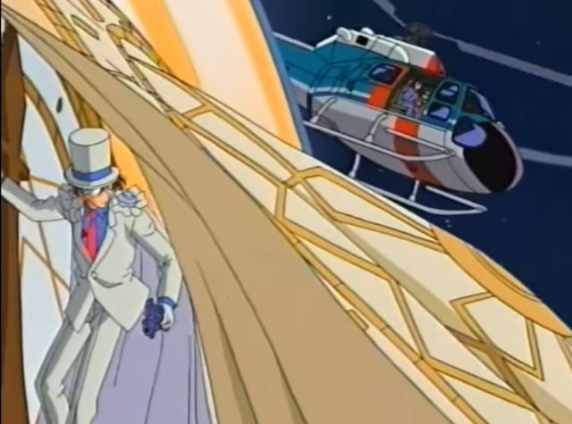 名侦探柯南：工藤新一VS怪盗基德，侦探与怪盗碰撞出来的美妙羁绊