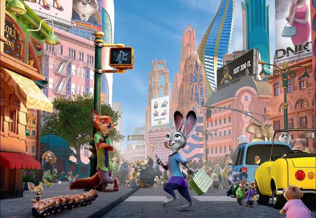 动画盘点：迪士尼评分最高的动画，《疯狂动物城》排第二
