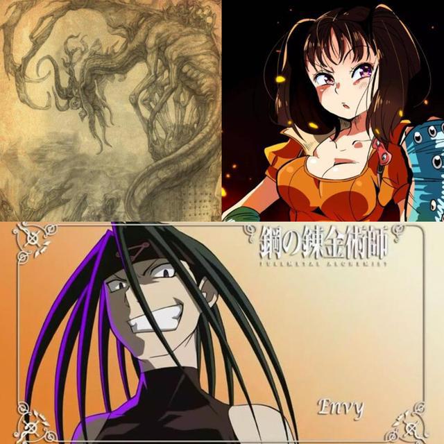 以七罪为题材的动漫似乎不少，你喜欢七罪中的哪个角色？