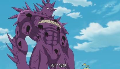 七大罪：动画人物斗级排名，第一名足以碾压梅利奥达斯