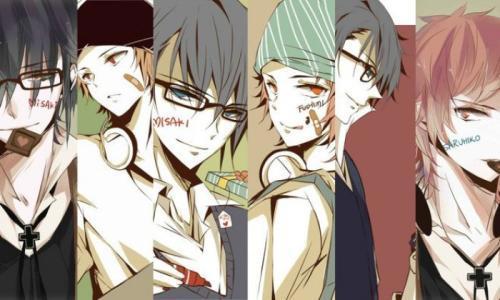 这些满屏幕都是帅哥的动漫，全部看完感觉要贫血了！