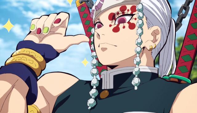 声优小西克幸配音角色人气排行，音柱宇髄天元位居第二位