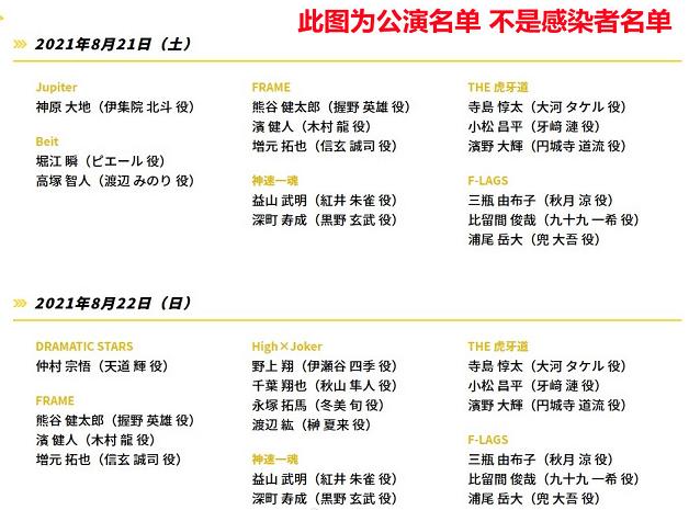 《偶像大师SideM》公演宣布延期，盲猜声优群体出现集体感染