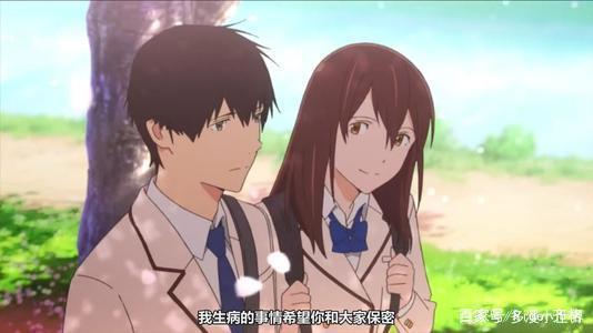 动漫推荐—《我想吃掉你的胰脏》，看似恐怖却巨催泪的动漫神作！