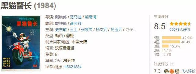 黑猫警长导演去世，恶意解读真的毁童年