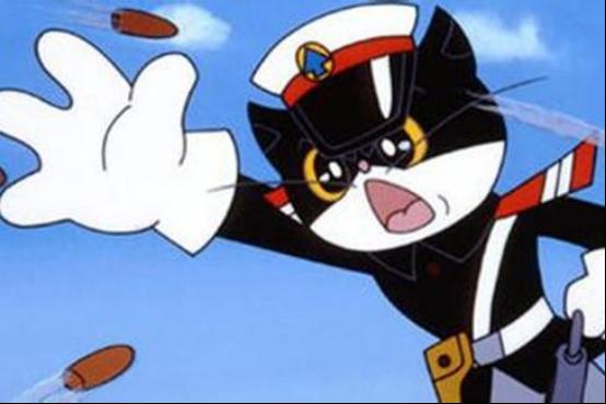 动画片《黑猫警长》播出，英姿飒爽的他，成为了我们忘不掉的记忆