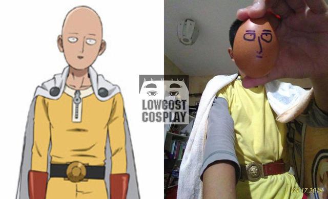 低成本cos“搞黄”动漫角色，一拳超人靠卤蛋，皮卡丘亮瞎你的眼