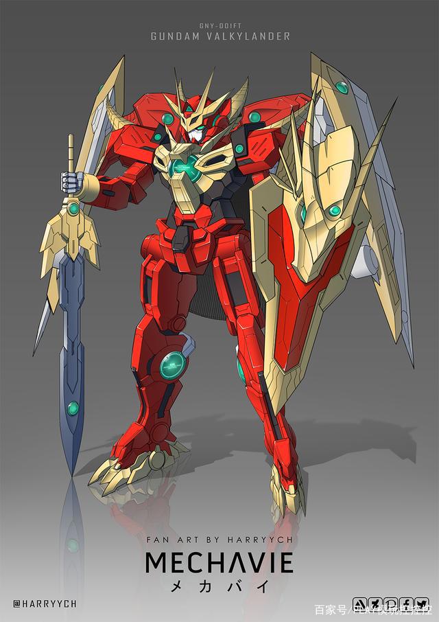 高达创形者机体插画，大家喜欢哪张？
