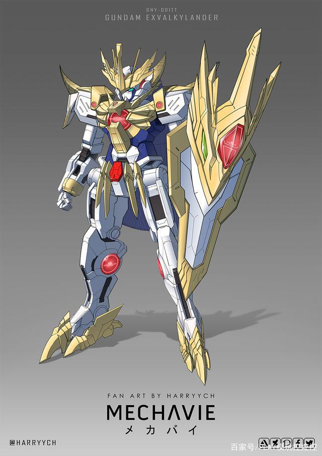 高达创形者机体插画，大家喜欢哪张？