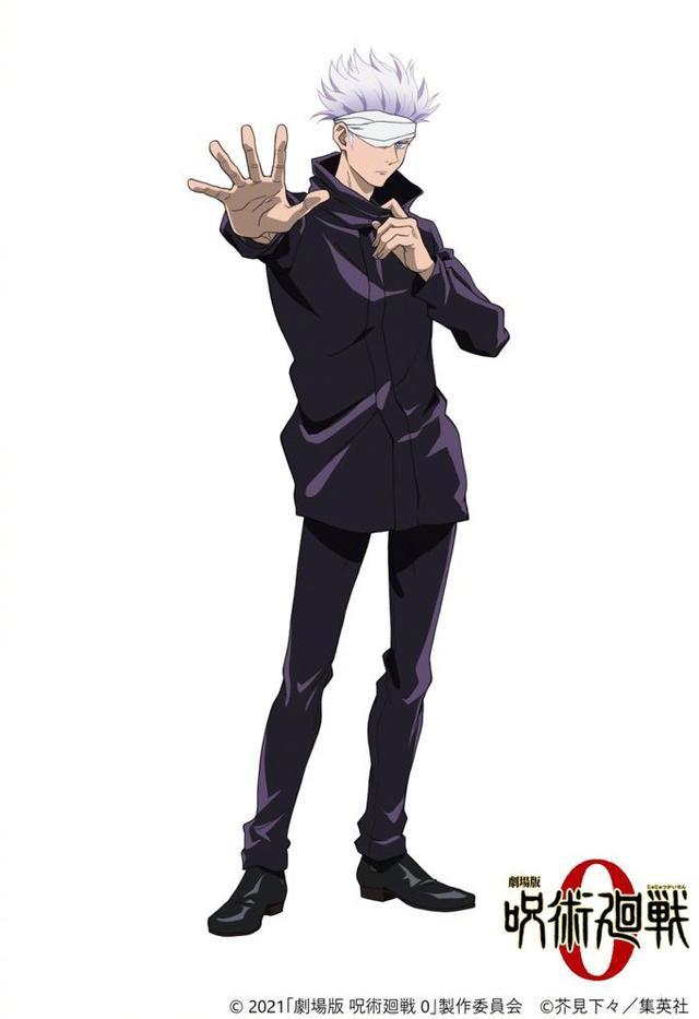 剧场动画「咒术回战0」角色视觉图公开，五条悟换眼罩，狗卷可爱