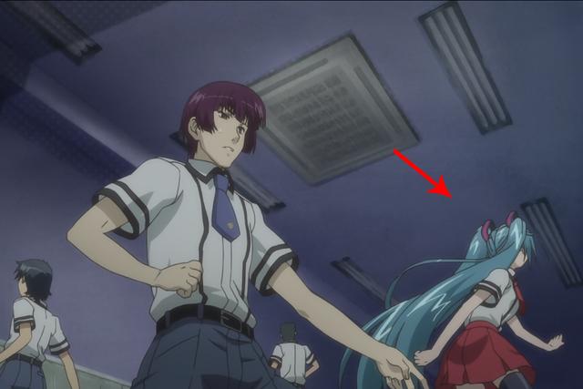 初音未来也会“走错片场”，动漫中的乱入镜头你注意到几个