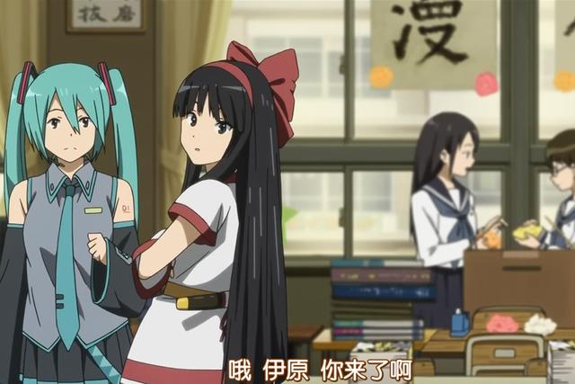 初音未来也会“走错片场”，动漫中的乱入镜头你注意到几个