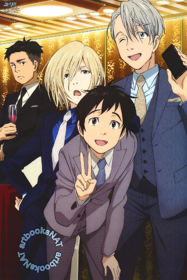 冰上的尤里，官方带头磕糖，空气都弥漫了甜味