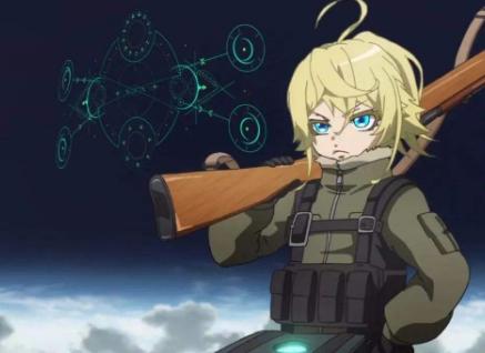 你看过《幼女战记》吗，没看过的千万不要错过，这里面的萝莉超凶