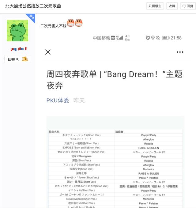 北大举办“二次元主题夜”！却被外人嘲讽，网友戏称：邦邦要火！