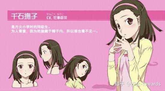 动漫里面有哪些刘海比较奇特的女生？