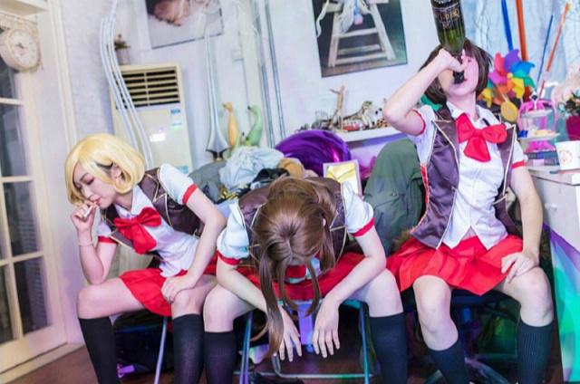 真人COS《后街女孩》：三个汉子请走开，实打实的萌妹子才是正道