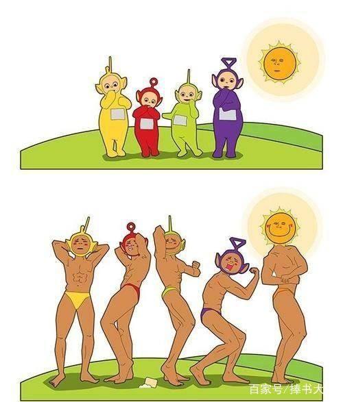 熟悉的童年动漫角色长大了？小智当了爸爸，天线宝宝变壮汉毁童年