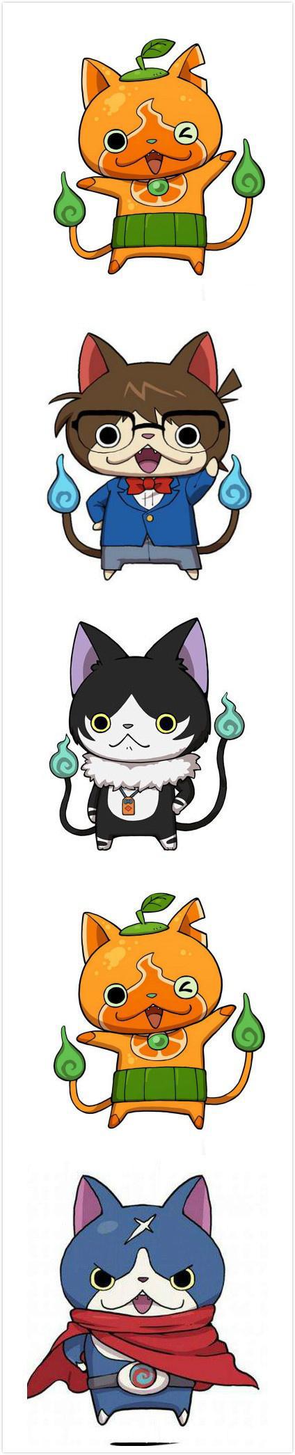 妖怪手表，告诉我们，其实妖怪也有善良的呦~