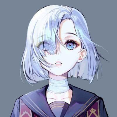 11张高清二次元头像：女生动漫头像高冷型，有喜欢的没？