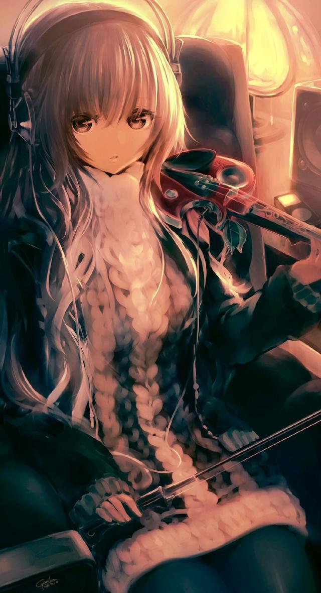 动漫美图：动漫黑丝连裤长袜美女，曼妙身姿，犹如童话里的公主！