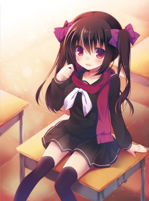 动漫美图：动漫黑丝连裤长袜美女，曼妙身姿，犹如童话里的公主！