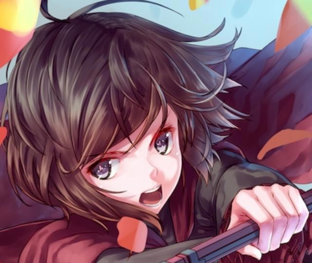 二次元动漫头像：褐色头发的可爱女生，总有一个你会喜欢的！