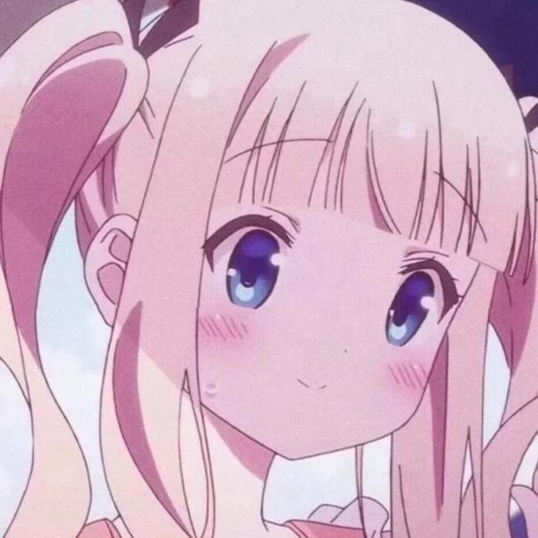 粉色系可爱女生动漫头像满满的少女心令人心动