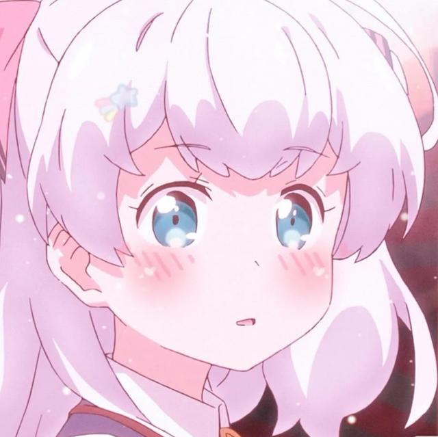 粉色系可爱女生动漫头像满满的少女心令人心动