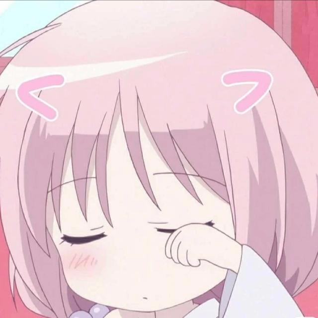 粉色系可爱女生动漫头像满满的少女心令人心动