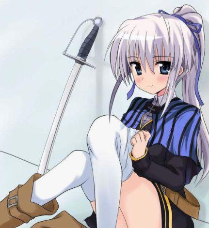 动漫中那些骑士系女性角色，单马尾是骑士的标配