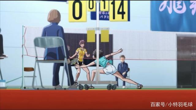 轻羽飞扬终于等到你这部羽毛球的动画片正式开播了