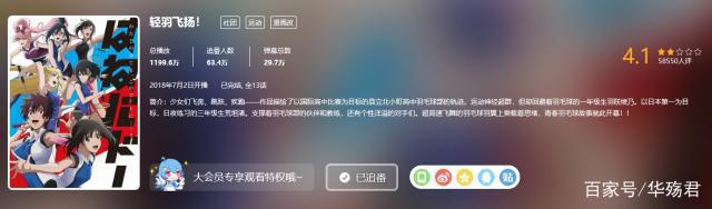 从高分神作跌至4.1分，这部动画把观众看自闭了《轻羽飞扬》