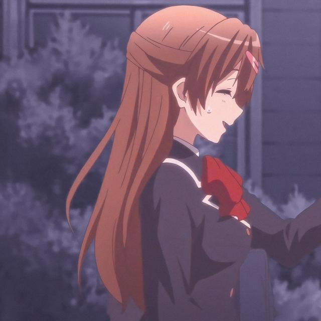 《中二病也要谈恋爱》凸守早苗和丹生谷森夏，动漫头像情头自剪