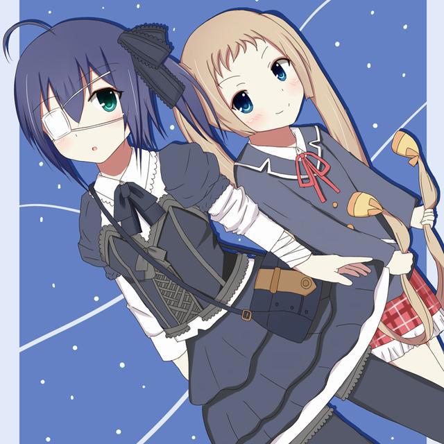 中二病也要谈恋爱：可爱萝莉小鸟游六花插画分享，喜欢就收藏吧