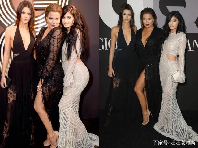金小妹VS肯豆礼服造型谁更好看？凯莉·詹娜真人芭比，颜值满分！