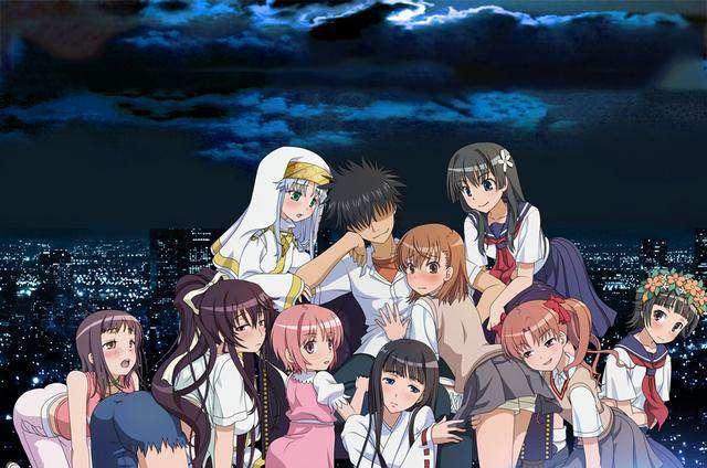 动漫：这些后宫番男主，每一个都让人羡慕！