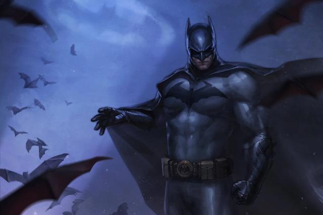 DC漫画：你是力量，荣耀和审判的化身，而我是蝙蝠侠！