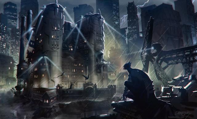 DC漫画：你是力量，荣耀和审判的化身，而我是蝙蝠侠！