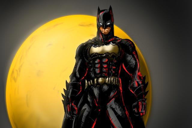 DC漫画：你是力量，荣耀和审判的化身，而我是蝙蝠侠！