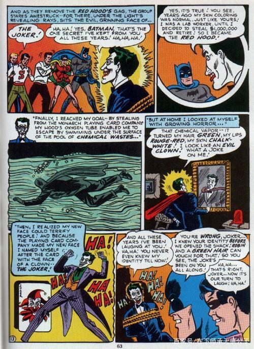 《小丑》：蝙蝠侠永远的对手，最具代表性反派，高清人物图赏析