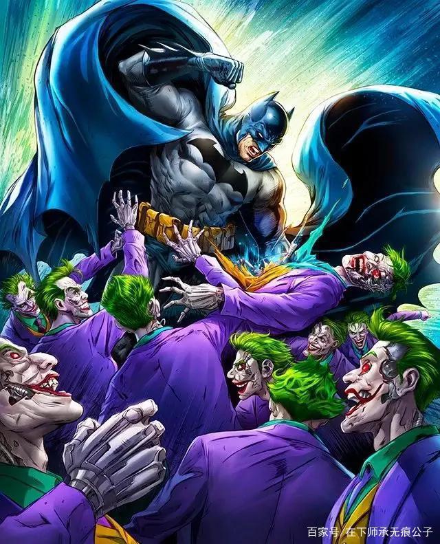 《小丑》：蝙蝠侠永远的对手，最具代表性反派，高清人物图赏析